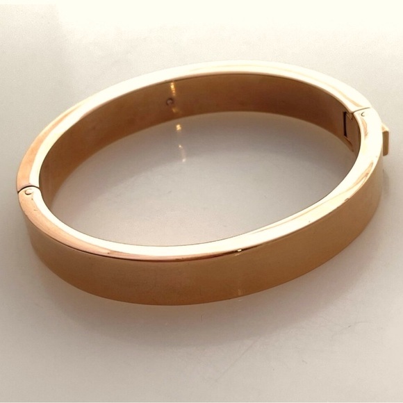 J. Crew Rose Gold Bangle Bracelet - Picture 3 of 14